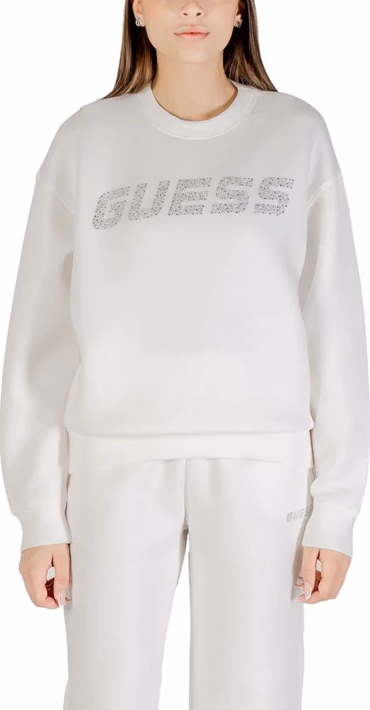 Guess Active Cream Viscose Sweatshirt
