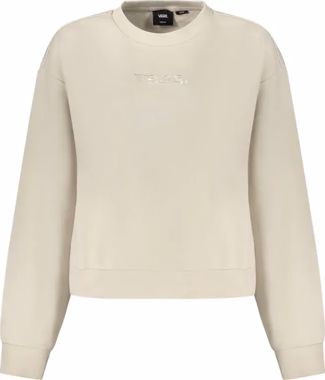 Vans Beige Cotton Women Sweatshirt
