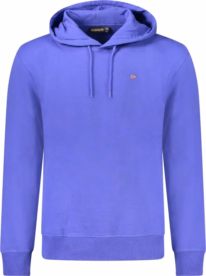 Napapijri Blue Cotton Mens Sweatshirt