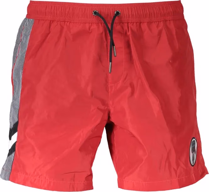 Karl Lagerfeld Rosso Polyester Men's Beachwear Boxer