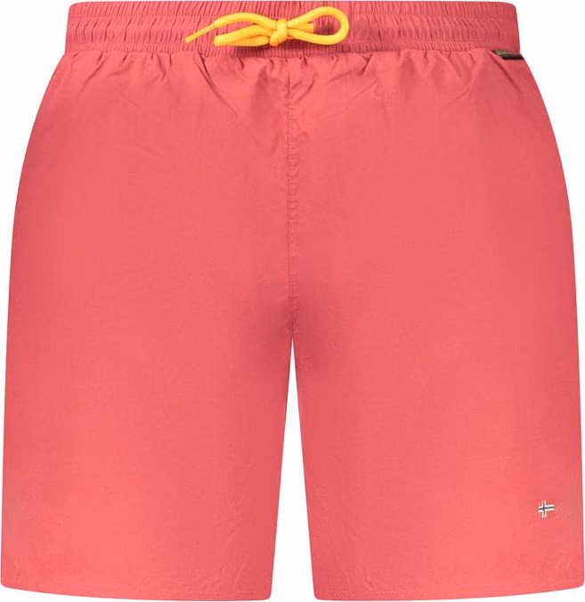 Napapijri Rosso Poliammide Men's Swim Boxer