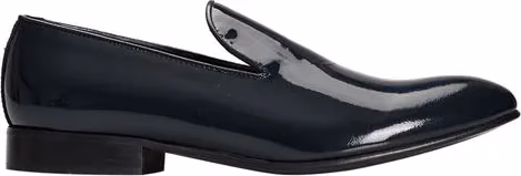 Roberto Pepe Luxury Blue Calfskin Men Loafer