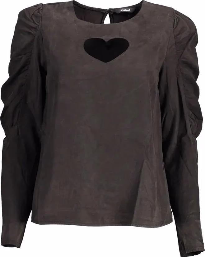 Desigual Black Lyocell Women Shirt