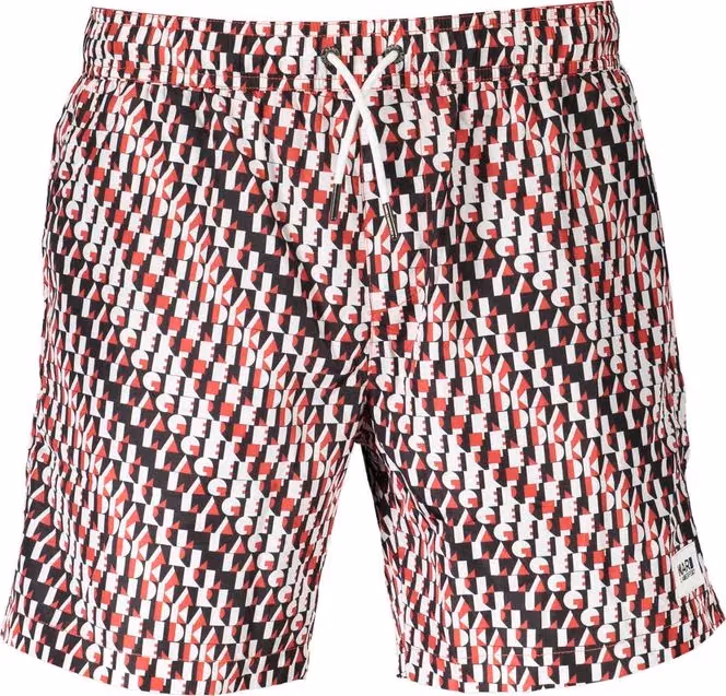 Karl Lagerfeld Black Polyester Men's Swim Boxer