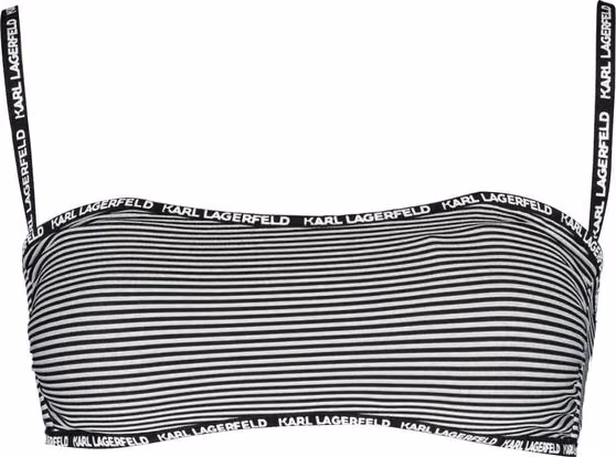 Karl Lagerfeld Black Polyamide Women's Swimsuit