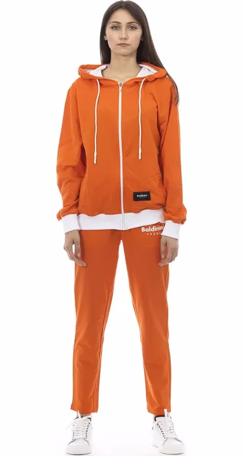 Baldinini Trend Orange Cotton Women Sweater