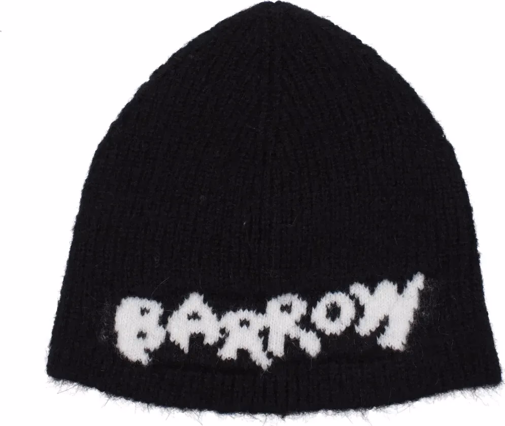 Barrow Black Marabou Beanie