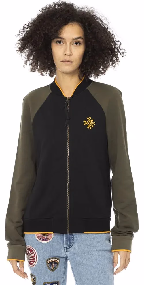 Mr&Mrs Italy Black Cotton Women Sweater