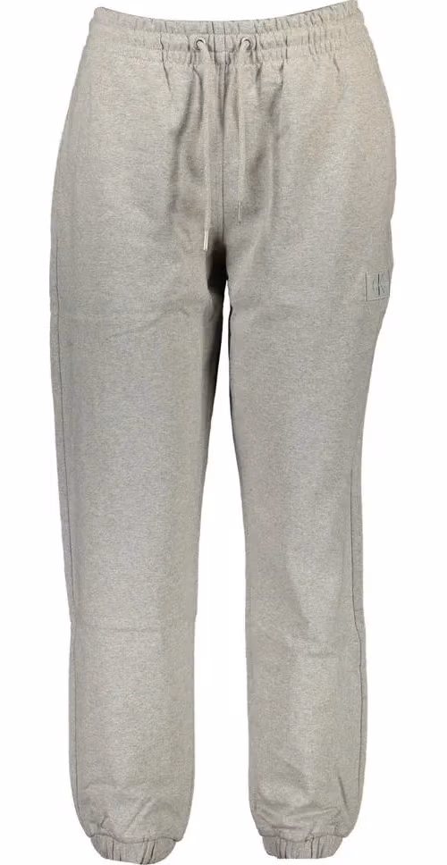 Calvin Klein Grigio Cotton Women Sweatpant