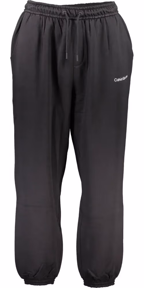 Calvin Klein Black Cotton Men's Sweatpant