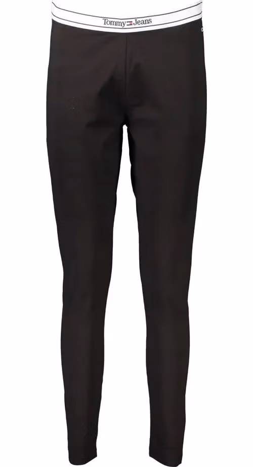 Tommy Hilfiger Black Cotton Women's Legging