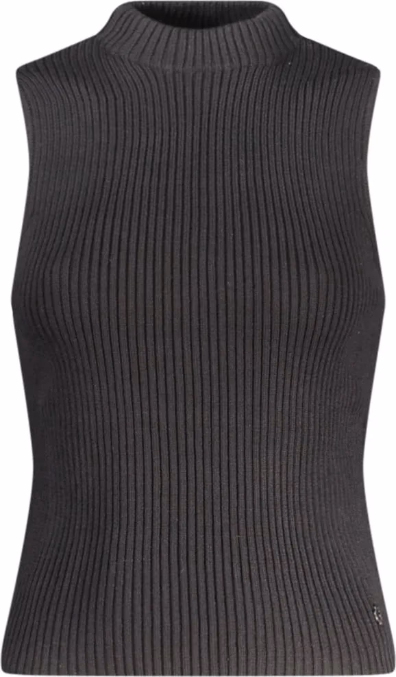 Guess Jeans Black Cotton Women Tank Top