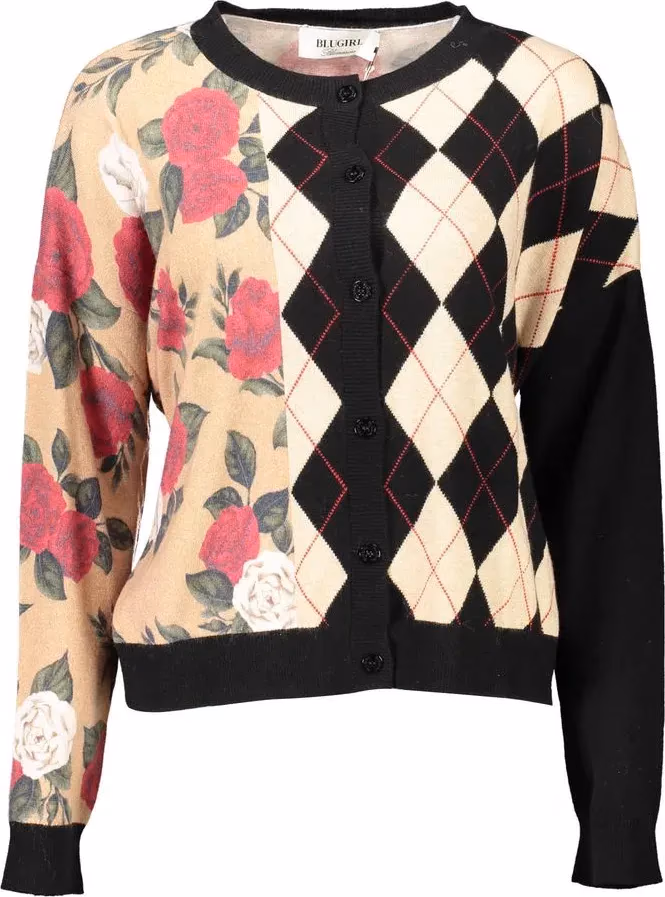 Blugirl Beige Viscose Women Cardigan