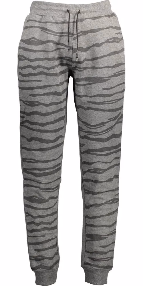 Cavalli Class Grigio Cotton Men's Sports Trouser
