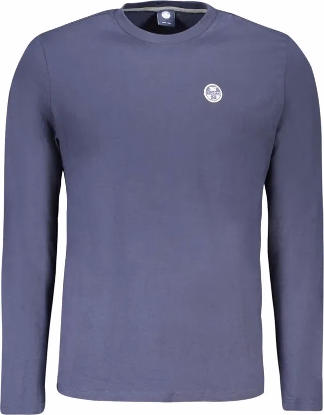 North Sails Blue Cotton Men's T-Shirt