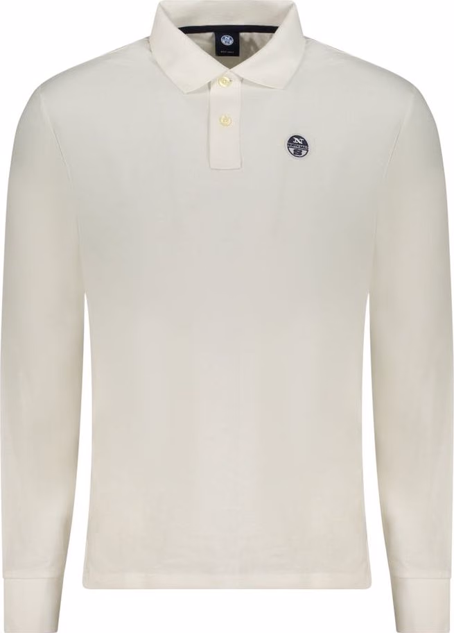North Sails White Cotton Men's Polo Shirt