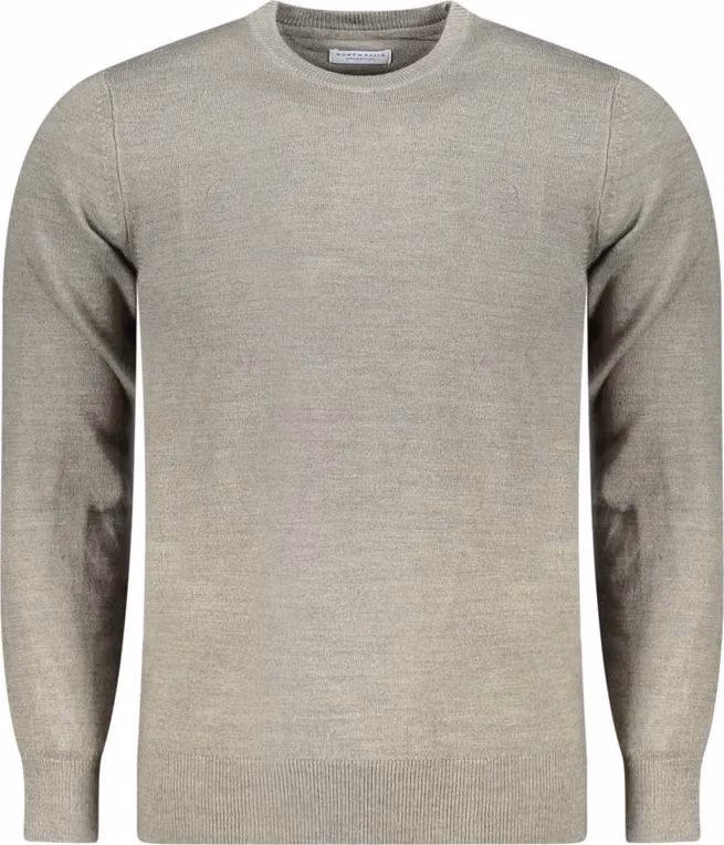North Sails Gray Acrylic Men Sweater