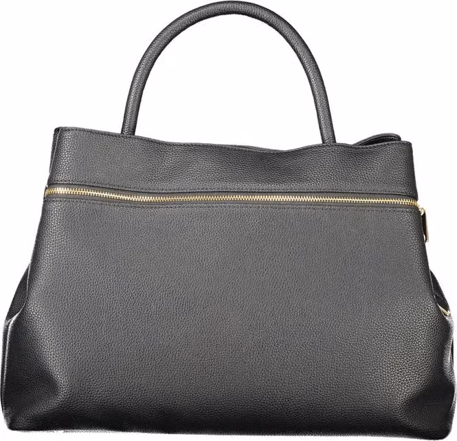 Twinset Black Polyurethane Women's Tote Bag