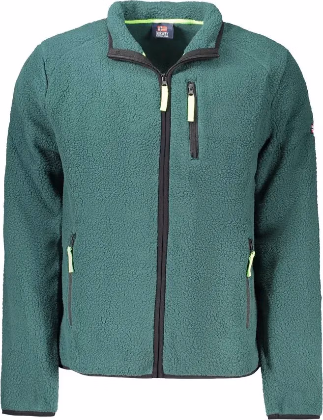 Norway 1963 Verde Polyester Men Sweatshirt