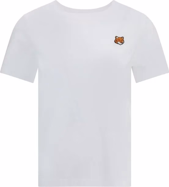 Maison Kitsuné White Cotton T-Shirt