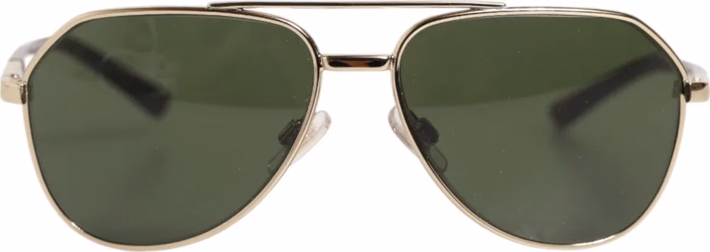 Dolce & Gabbana DG2125 Silver Frame Aviator Shades Eyewear Sunglasses Children