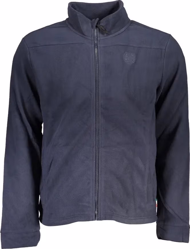Gianmarco Venturi Blue Polyester Men's Sweatshirt