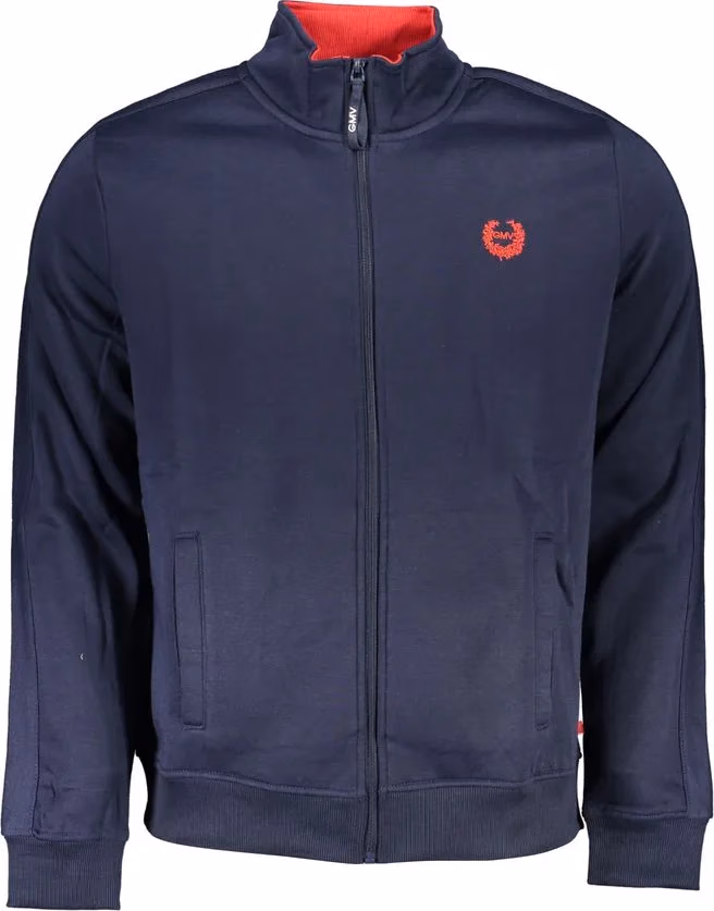 Gianmarco Venturi Blue Polyester Men's Sweatshirt
