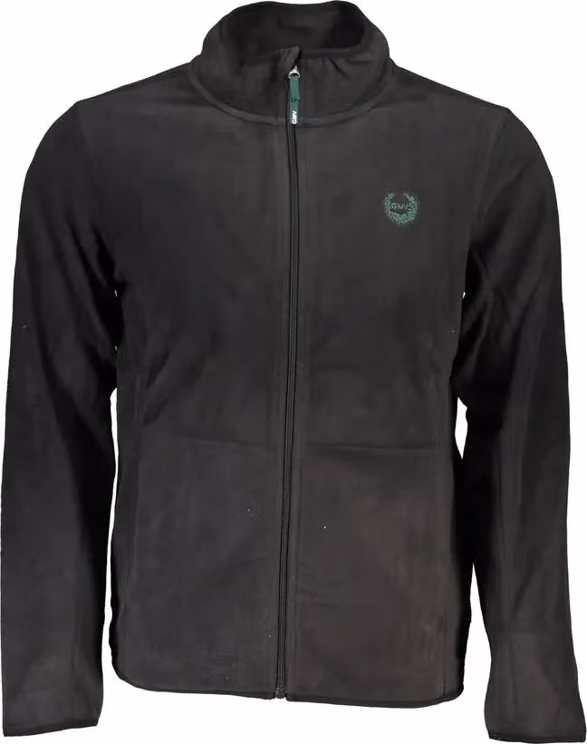 Gianmarco Venturi Black Polyester Men Sweatshirt