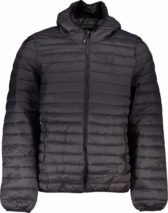 Gianmarco Venturi Nero Poliammide Men's Jacket