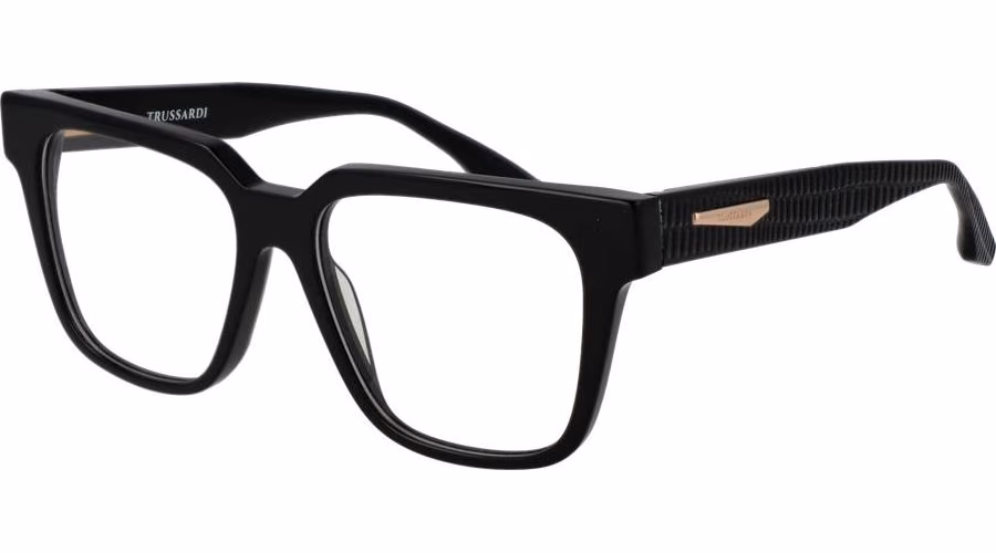 Trussardi Black Acetate Glasses (Frames)