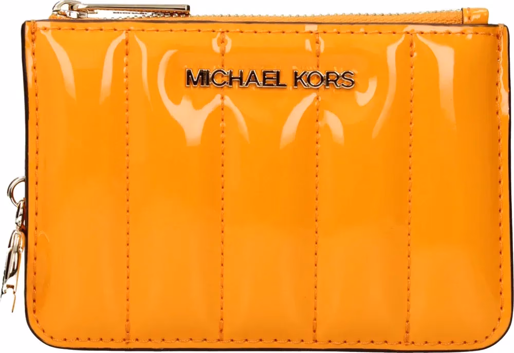 Michael Kors Orange Leather Wallet