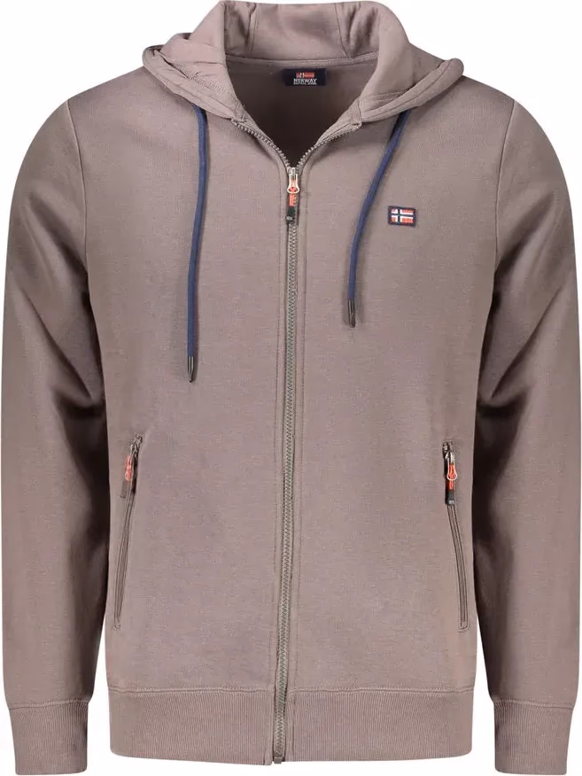 Norway 1963 Marrone Cotton Men Sweatshirt