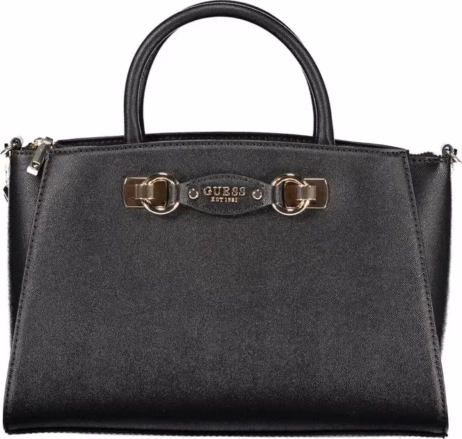 Guess Jeans Black Polyurethane Women Handbag