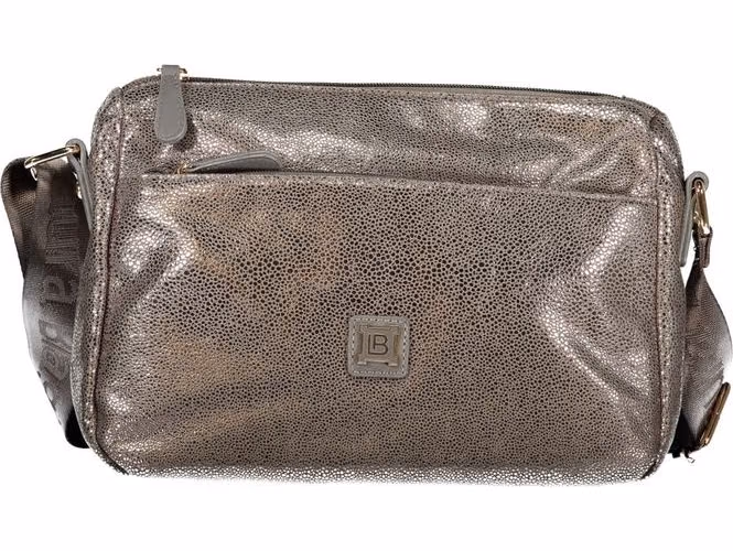 Laura Biagiotti Gray Polyester Women Handbag