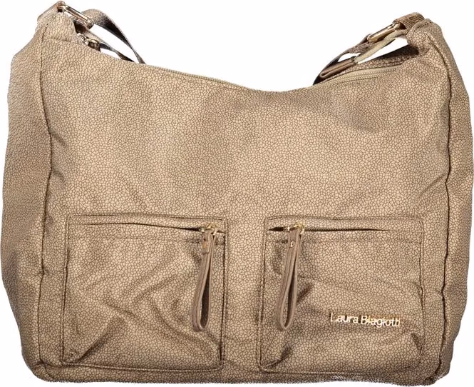 Laura Biagiotti Beige Polyester Women Handbag