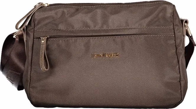 Laura Biagiotti Marrone Polyester Women Handbag