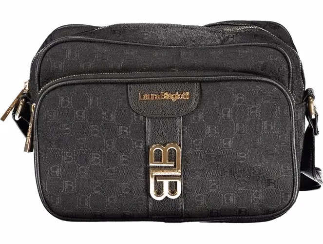 Laura Biagiotti Black Polyester Women Handbag