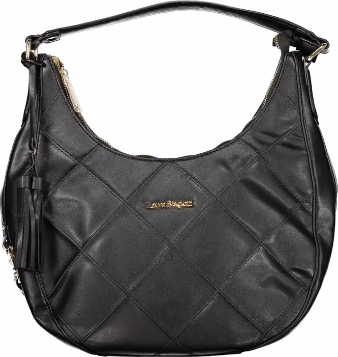Laura Biagiotti Black PVC Women Handbag