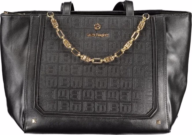 Laura Biagiotti Black PVC Women Handbag
