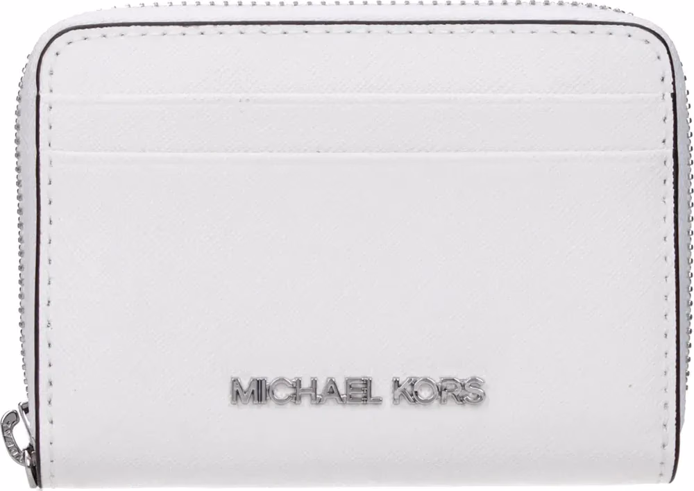 Michael Kors White Leather Cardholder
