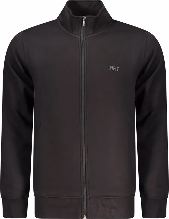 Rifle Black Cotton Men Sweatshirt