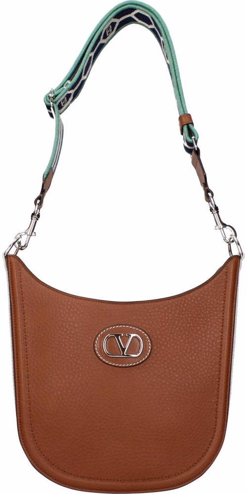 Valentino Garavani Brown Leather Crossbody Bag
