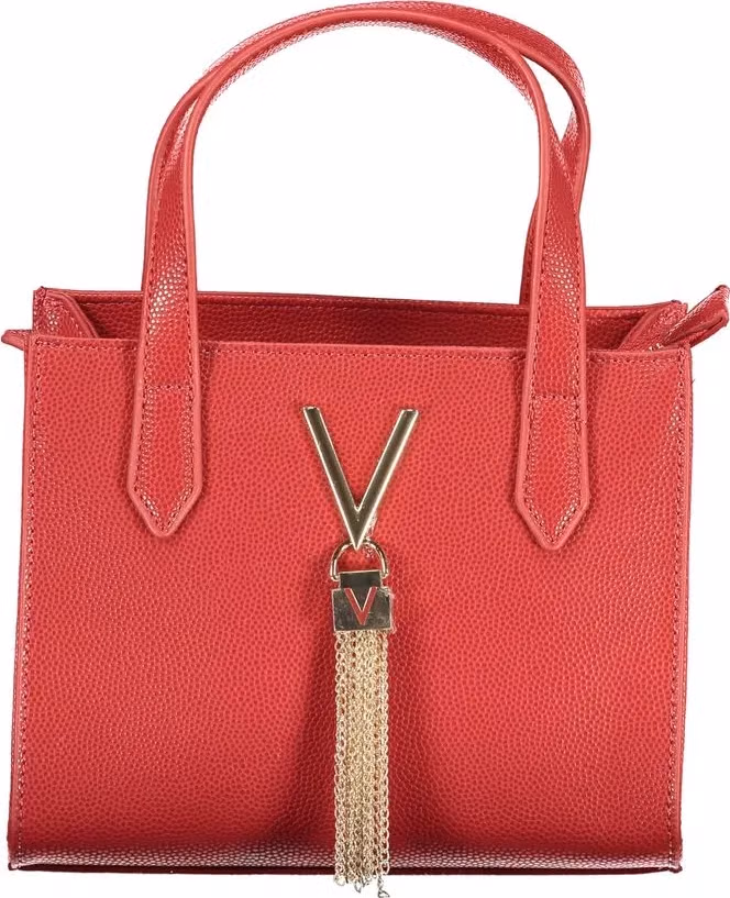 Mario Valentino Rosso Polyurethane Womens Bag