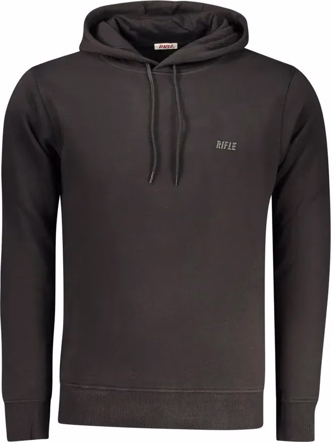 Rifle Black Cotton Men's Sweatshirt