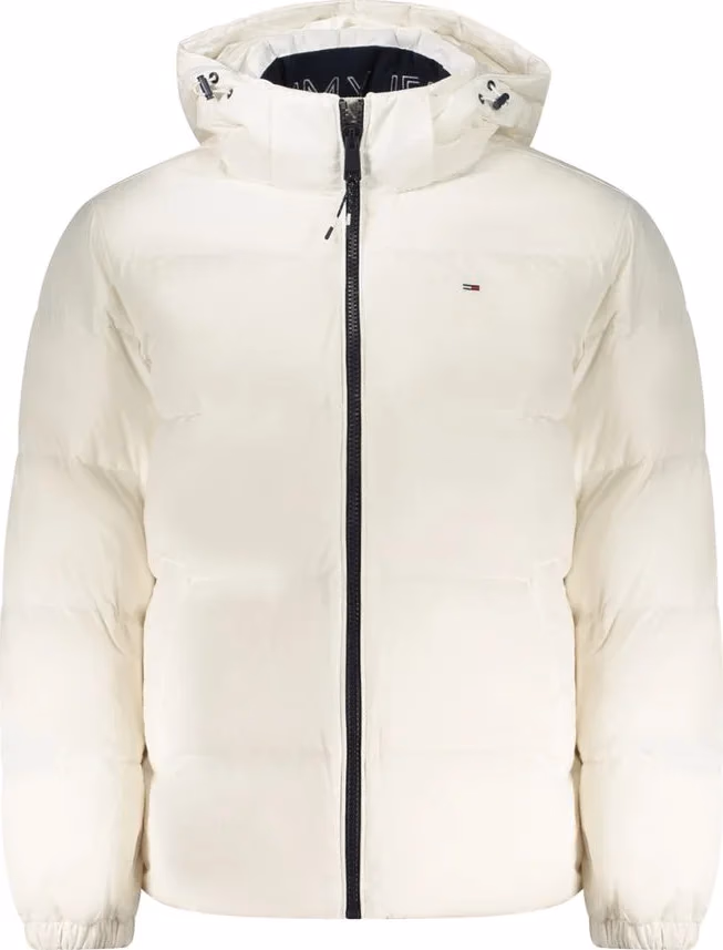 Tommy Hilfiger White Polyester Men's Jacket