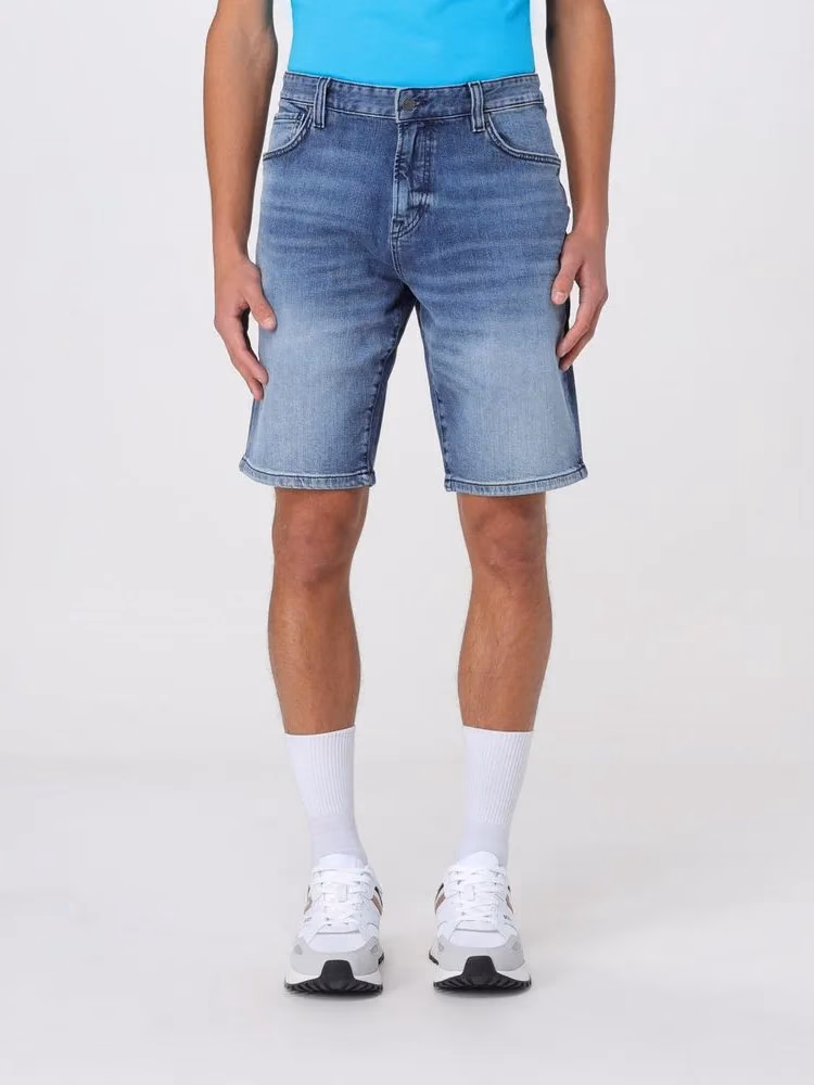 Hugo Boss Blue Denim Shorts