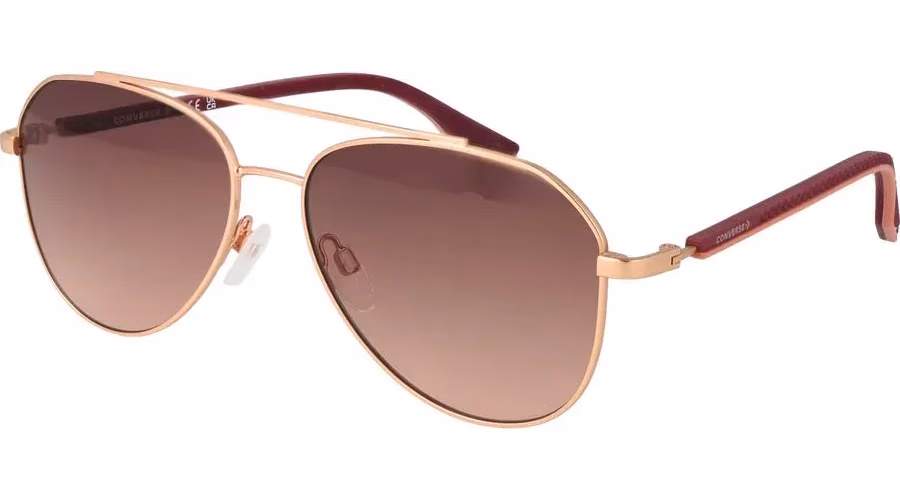 Converse Rose Gold Rubber Sunglasses