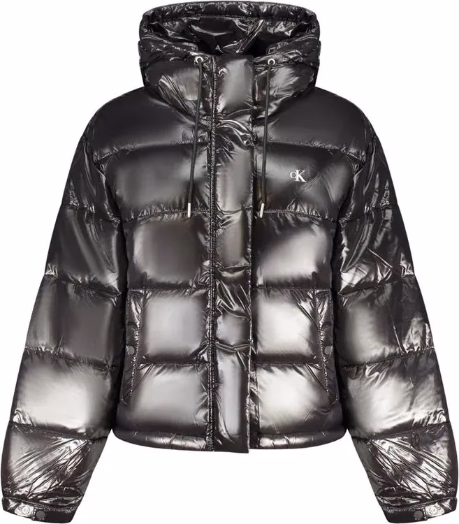 Calvin Klein Black Polyester Women Jacket