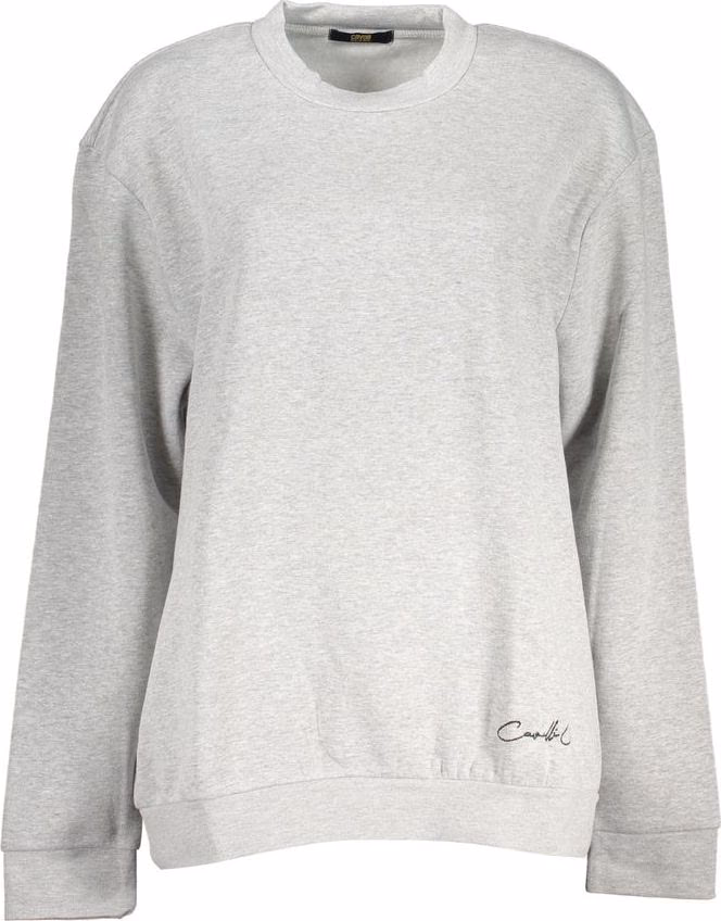 Cavalli Class Grigio Polyester Women Sweatshirt