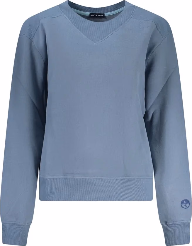 North Sails Blue Cotton Women Sweater